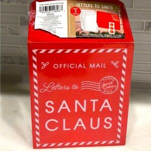 Red Letters to Santa Claus Box- with 4 extra gifts